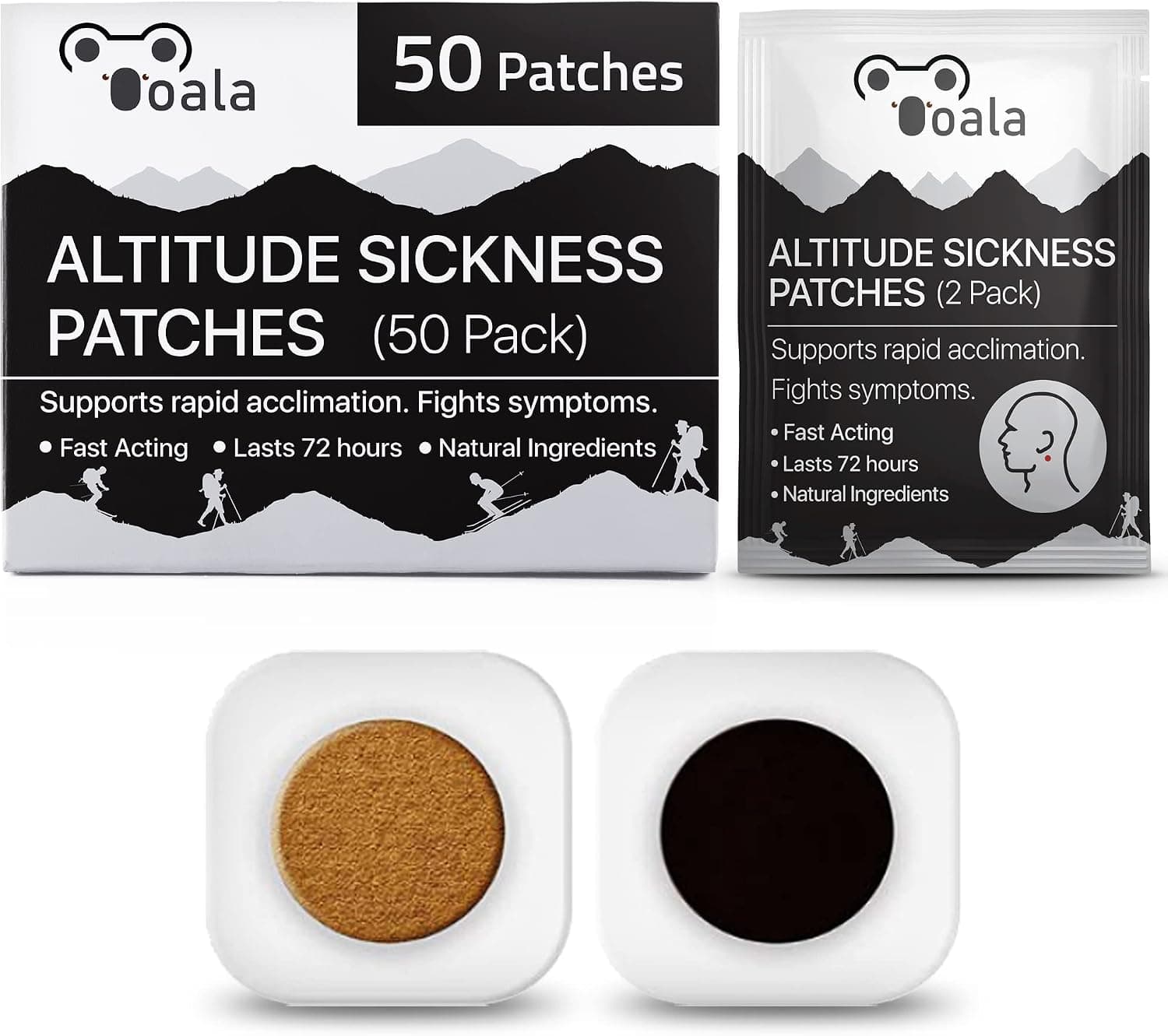 Ooala Altitude Sickness Prevention Patches